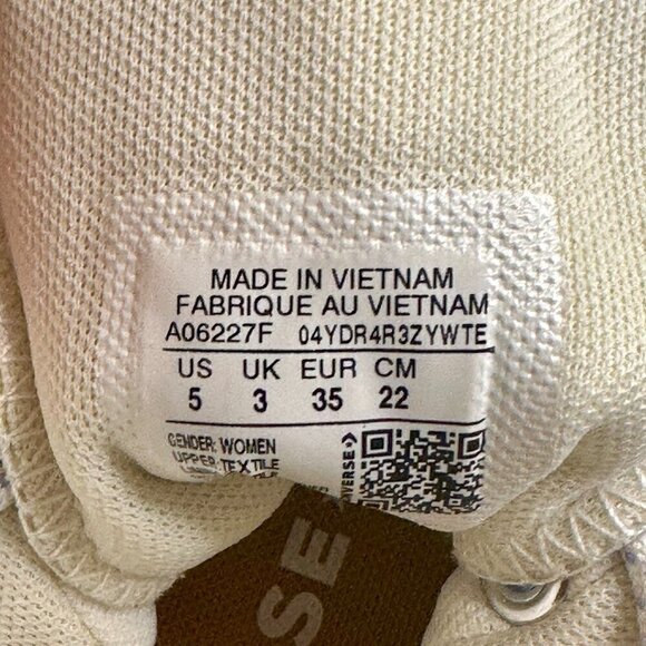 Converse Chuck Taylor All Star Hi Aqua Mist Blue High Top Sneakers Womens Size 5 - Picture 8 of 8